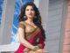 Flaunting stylish Hairstyle with Sarees flunting-in-saree-arujogiclub